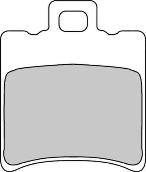 220-fdb680ag. FERODO Argento Brake Pad SFA193