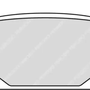 220-fdb2195sg. FERODO Sinter MX Brake Pad FA410
