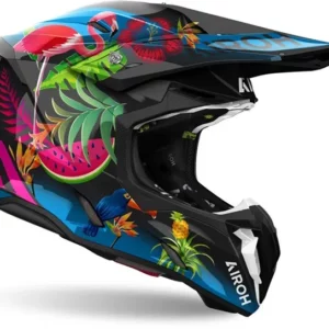 A2453A13TW3AGB #1. AIROH Twist 3 Amazonia Gloss