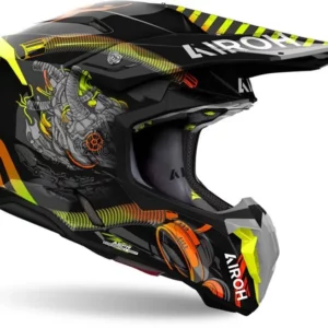 A2453A13TW3TG #1. AIROH Twist 3 Toxic Gloss