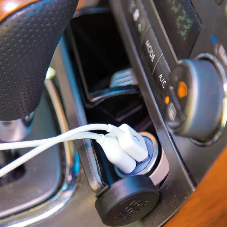 O106-SINGLE #3. OPTIMATE Charger Dual Output USB - Harley, KTM, CAR, BOAT