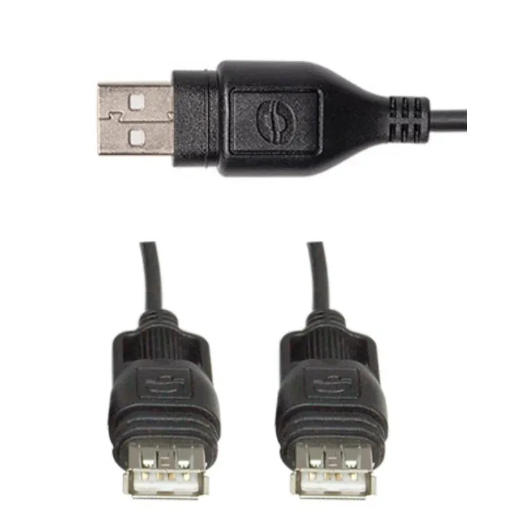 O110-SINGLE #2. OPTIMATE Y-Splitter USB 2Amp - 2 X USB 1Amp