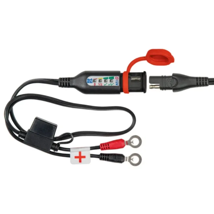 O124-SINGLE #2. OPTIMATE Battery Charger Monitor 12v Powersport