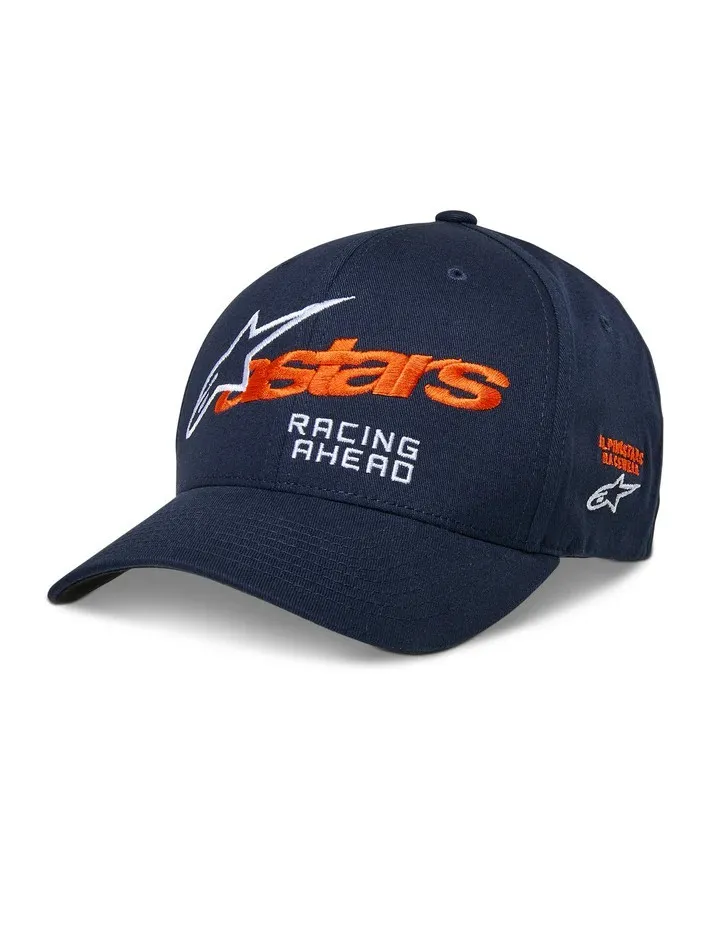 AS1235-81405/7032/LX #1. ALPINESTARS Entitled Cap - Navy/Orange L/XL