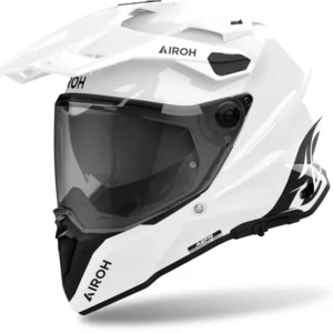 commander_2_white_gloss_b. AIROH Commander 2 Color - White