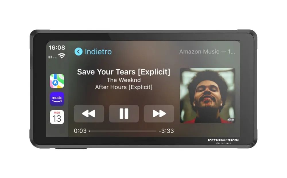IP-INTERPHORIDESYNC #2. INTERPHONE Ridesync "Carplay" & "Android Auto"
