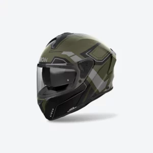 A2551A13SPADM #1. AIROH Spark 2 Dart - Military Green