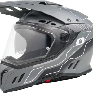 2026_oneal_sierra_rs_helmet_echo_v26_black_gray_cl. ONEAL Sierra RS Echo - Black/Grey