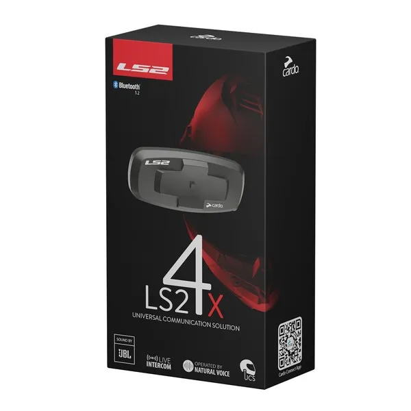 LS29990000347 #2. LS2 4X CARDO Intercom For Advant, Advant X, Vector 2, Infinity II, Strobe 2