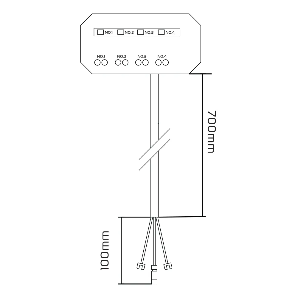 el112_2_1. OXFORD Junction Box -12V with fused power outlets