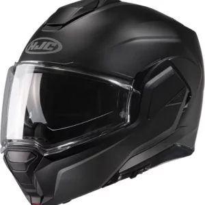 i100_semi_flat_black_1. HJC I100 Flip Up - Matt Black
