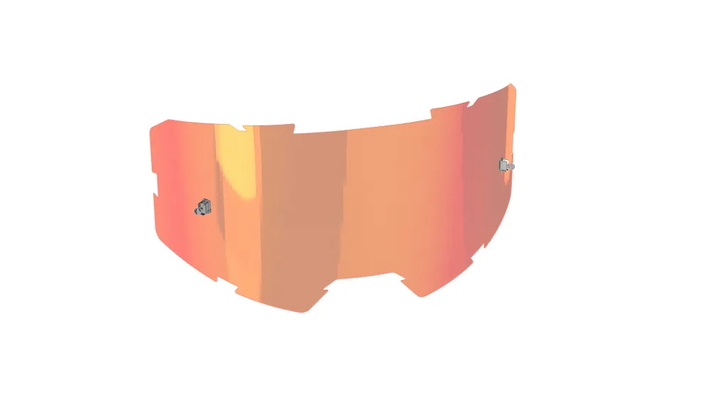8025250620-1-done. Leatt Lens Vizion 2.5/3.5 - Iriz Red 45%