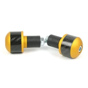 279-A99-00174#1.jpg. MSD Road Bar End - Carbon/Gold