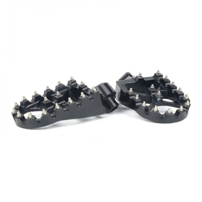279-MSD796B #1. MSD Wide Alloy Foot Pegs Black - RMZ250/RMZ450