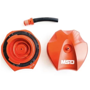 282-GTC09#1.jpg. MSD Alloy Gas Cap Quarter Turn - KTM/Husqvarna - Orange