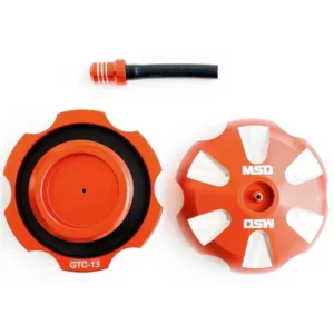 282-GTC13#1.jpg. MSD Alloy Gas Cap - KTM/Husqvarna - Orange