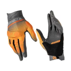 leatt_glovesadv_x-flow5.5short_orange_pair_6025101. Leatt Gloves ADV X-Flow 5.5 Short - Orange