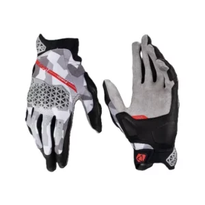 602404078 #1. Leatt Gloves ADV X-Flow 7.5 Short - Steel