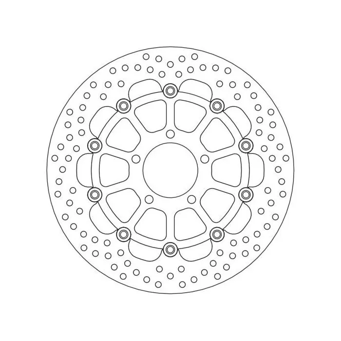 221-112126#1.jpg. MOTO-MASTER Halo Brake Disc Front Floating - DL/SV