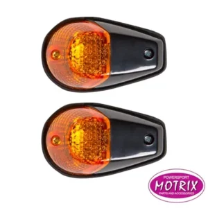 61-81901. MOTRIX Indicator Fairing Mount - Black/Amber