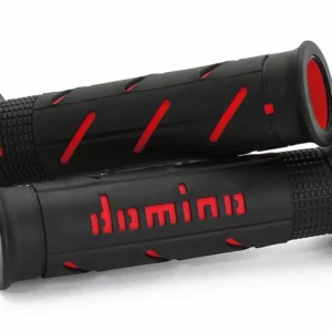 a25041c4240b7-0 (3). DOMINO A250 Road Racing Grips - Black/Red