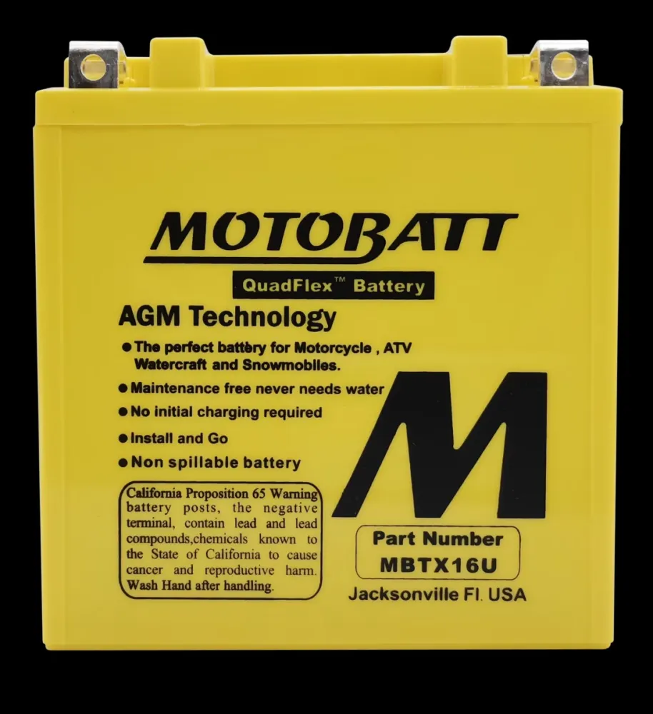 MBTX16U #2. MOTOBATT MBTX16U Battery