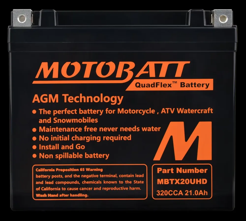 MBTX20UHD #2. MOTOBATT MBTX20UHD Battery
