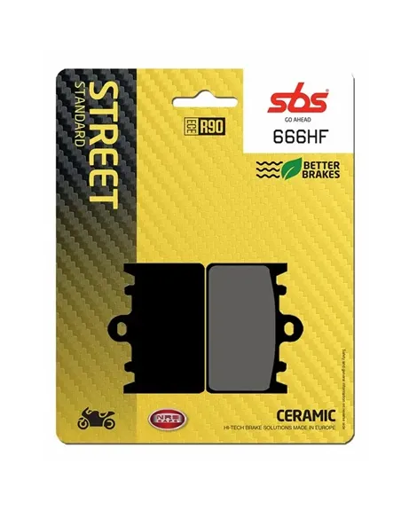 666hf. SBS 666HF Brake Pad