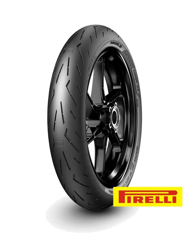 2906900#1.jpg. PIRELLI 120/70-17 Rosso 2 Corsa F