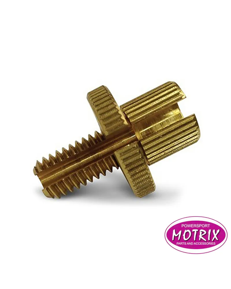 32-26X08. MOTRIX Cable Adjuster (BRASS) - 8mm