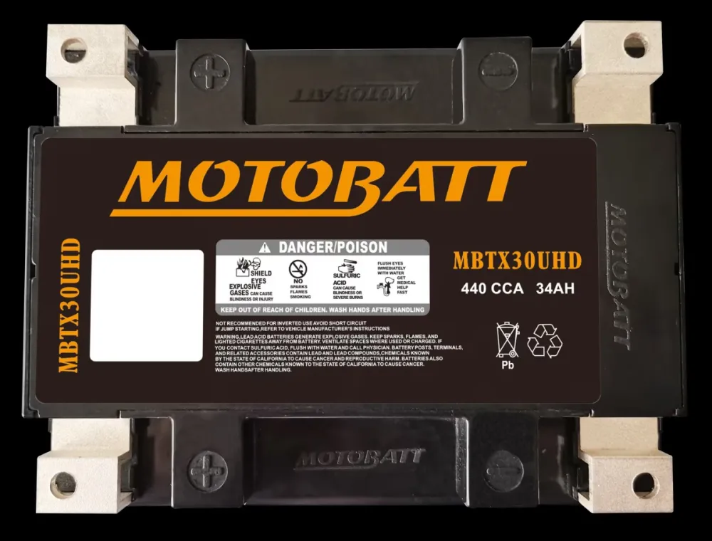 MBTX30UHD #3. MOTOBATT MBTX30UHD Battery