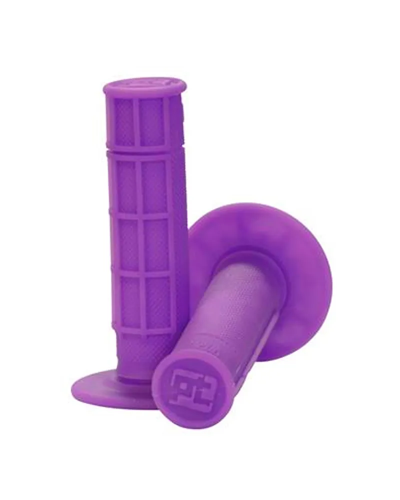 02-4044. PRO TAPER 1/2 Waffle Grip - Neon Purple