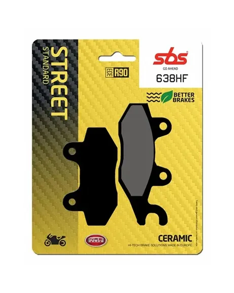 638hf. SBS 638HF Brake Pad