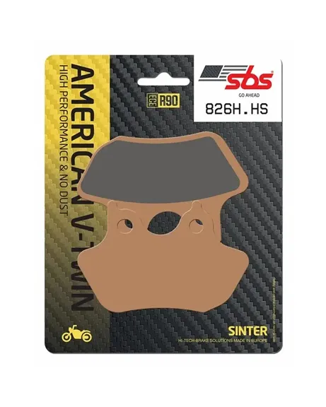 826hhs. SBS 826H.HS Front Brake Pad