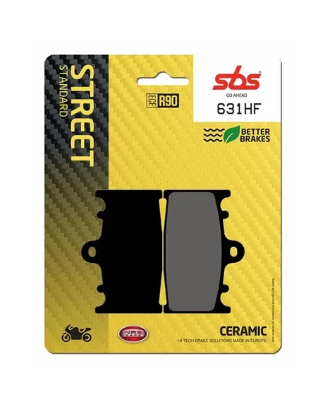 631hf. SBS 631HF Brake Pad