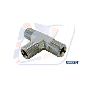 272-776C-L#1.jpg. VENHILL Chrome T-Connector 1/8 BSP