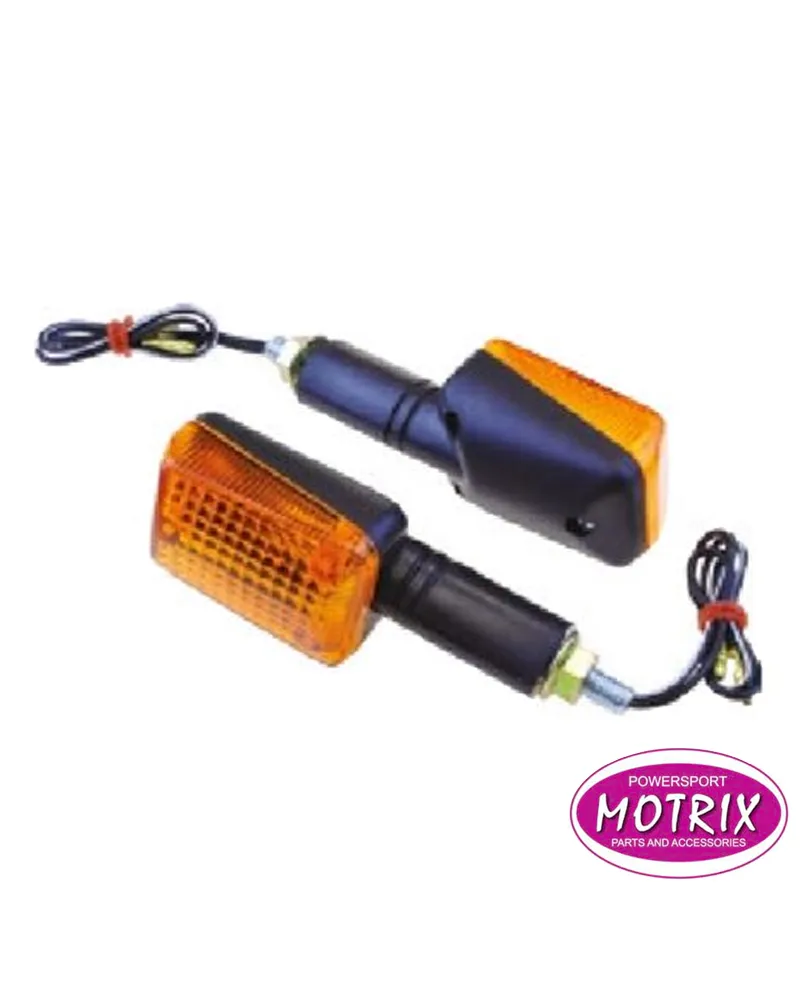 61-75620. MOTRIX Indicator Long Stem - Black/Amber