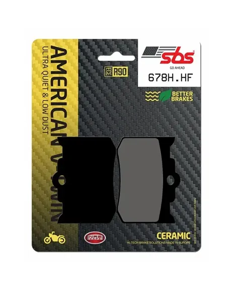 678hhf. SBS 678H.HF Brake Pad