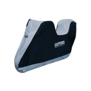 CV201D#1.jpg. OXFORD Aquatex Bike Cover With Top Box S