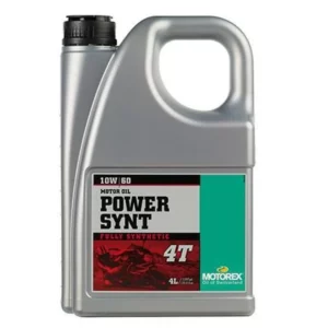 MOTOREX 4T POWER SYNT 10W60 4LT. MOTOREX 4T Power Synt 10w60 4lt