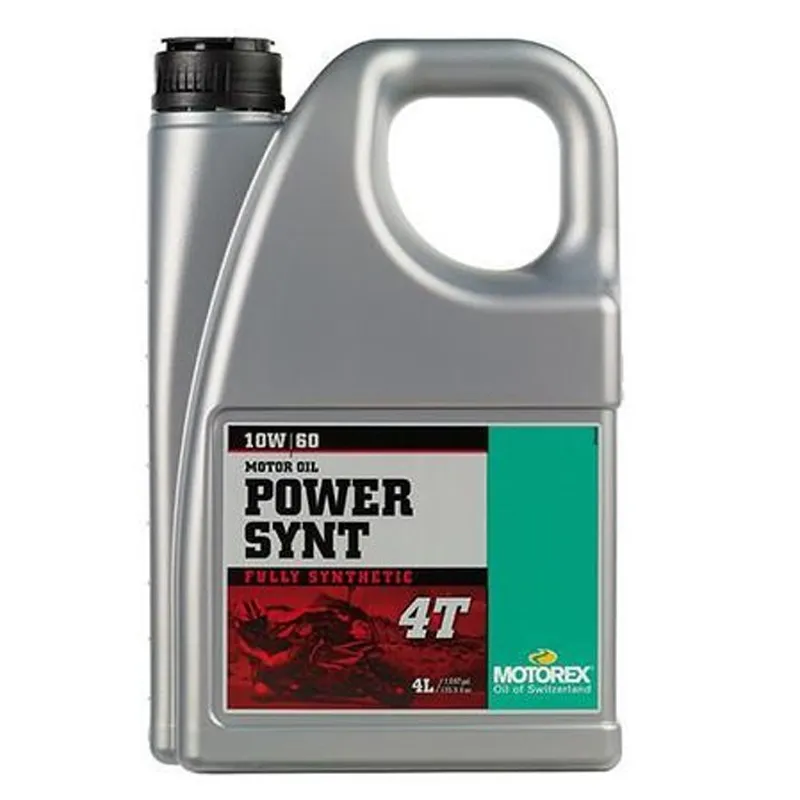 MOTOREX 4T POWER SYNT 10W60 4LT. MOTOREX 4T Power Synt 10w60 4lt