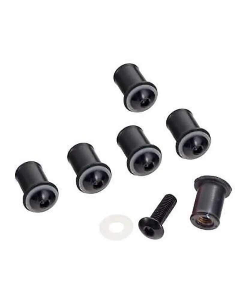 279-A99-00111#1.jpg. MSD Screen Bolt Kit - Black