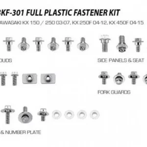 282-bkf-301. MSD Plastics Fastener Kit - KXF/KX 03-07 KXF250-450 RM250