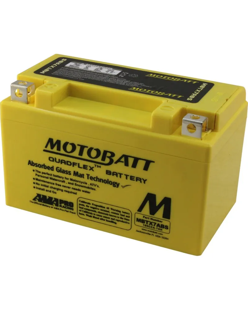 MBTX7ABS#1.jpg. MOTOBATT MBTX7ABS Battery