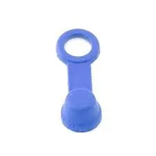 279-BNC001B#1.jpg. MSD Brake Nipple Dust Cover - Blue (2 PACK)