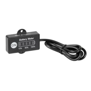 283-msdbi005. MSD Lead Acid Battery Meter - Black