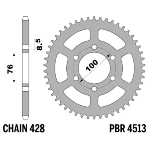 213-R-4513-47#1.jpg. PBR Rear Sprocket 4513-47