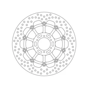 221-113115#1.jpg. MOTO-MASTER Halo Brake Disc Front - CBR100RR