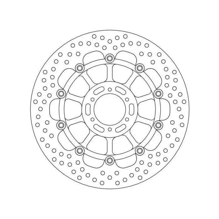 221-113115#1.jpg. MOTO-MASTER Halo Brake Disc Front - CBR100RR
