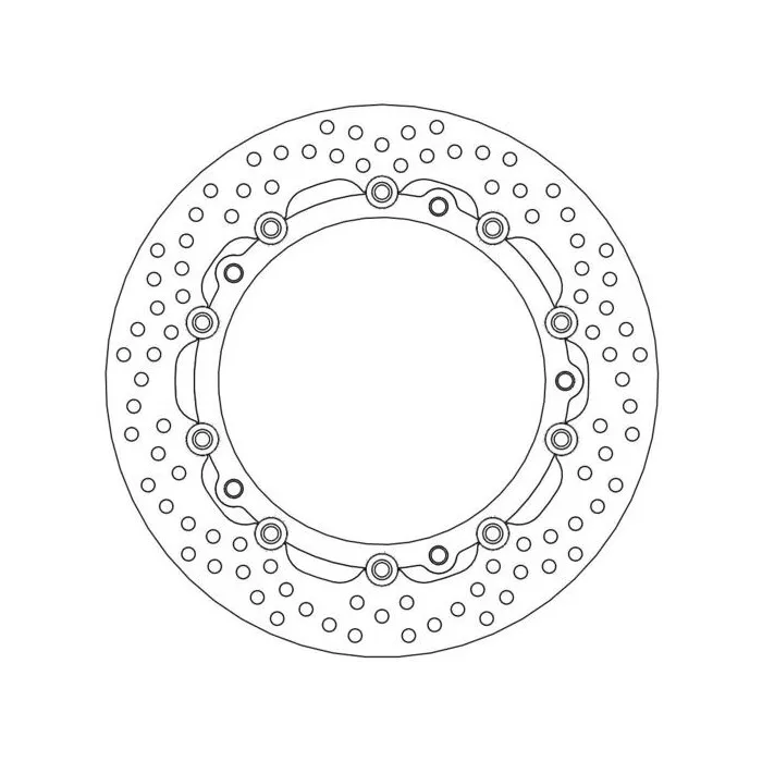 221-113110#1.jpg. MOTO-MASTER Halo Brake Disc Front - BMW